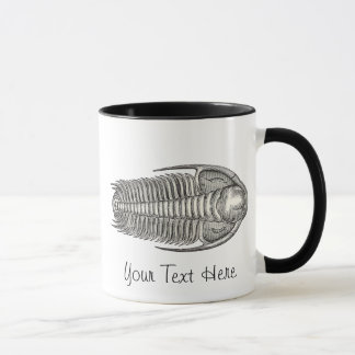 Caneca de Trilobite do vintage