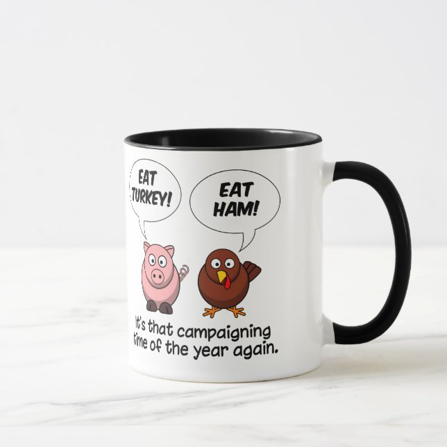 Caneca de Turquia e Ham (Direita)