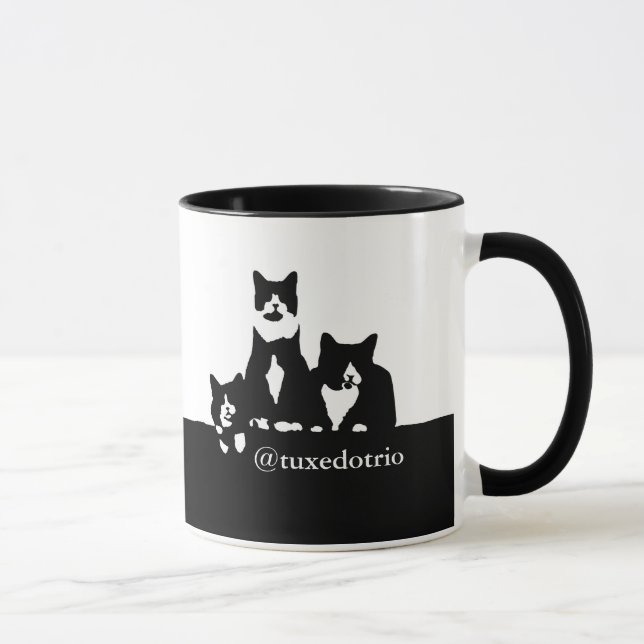 Caneca de TuxedoTrio (Direita)