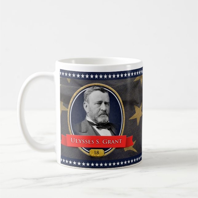 Caneca de Ulysses S. Grant Histórico (Esquerda)