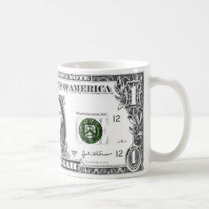 caneca de um dólar