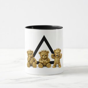 Caneca de Unidade do Urso Dourado
