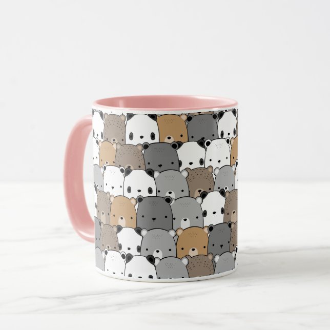 Caneca de Urso Cuja (Frente Esquerda)