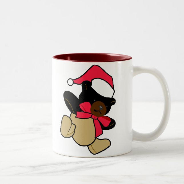 Caneca de Urso de Natal (Direita)