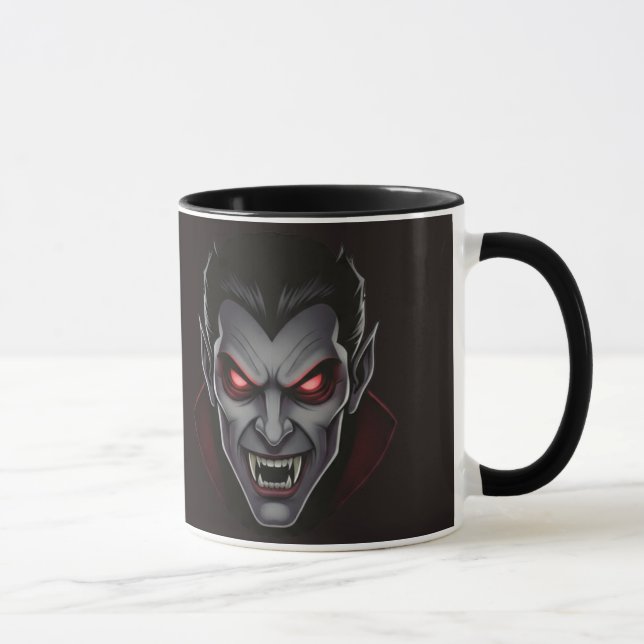 Caneca de Vampiro Ameaçador (Direita)