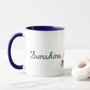 Caneca de Verão Adorável Sunshine Snacks E Sonecas