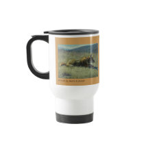 Caneca de viagem 15oz da viagem ao trabalho do