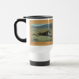 Caneca de viagem 15oz da viagem ao trabalho do