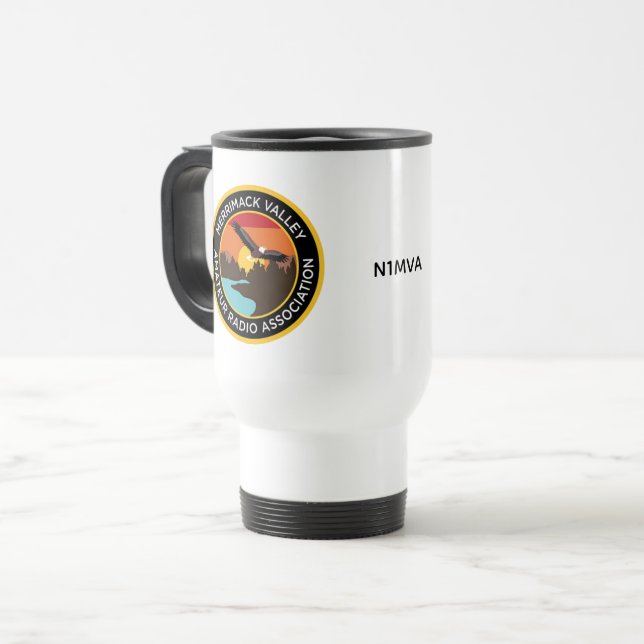Caneca de Viagem 450 ml (Frente Esquerda)