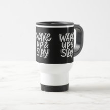 Caneca de Viagem – ACORDE & CONQUISTE Motivação Ou
