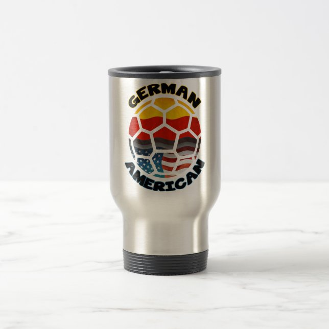 Caneca de viagem Alemã de Futebol Americano (Centro)
