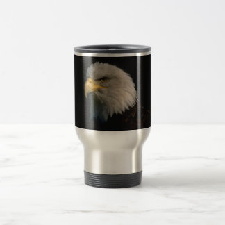 Caneca de viagem americana da águia americana
