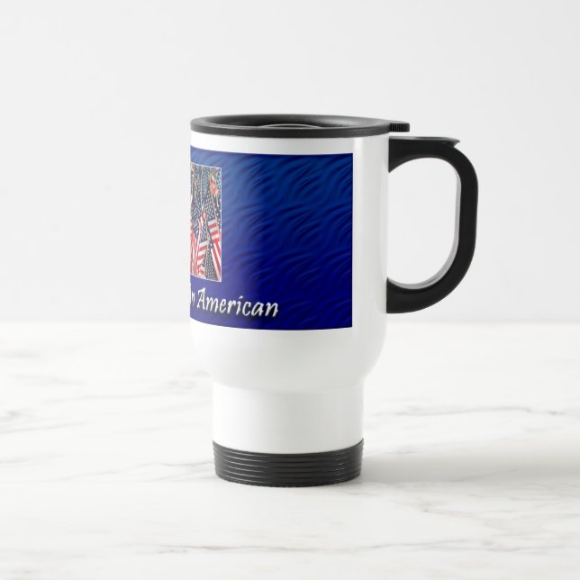 Caneca de viagem americana do orgulho (Direita)