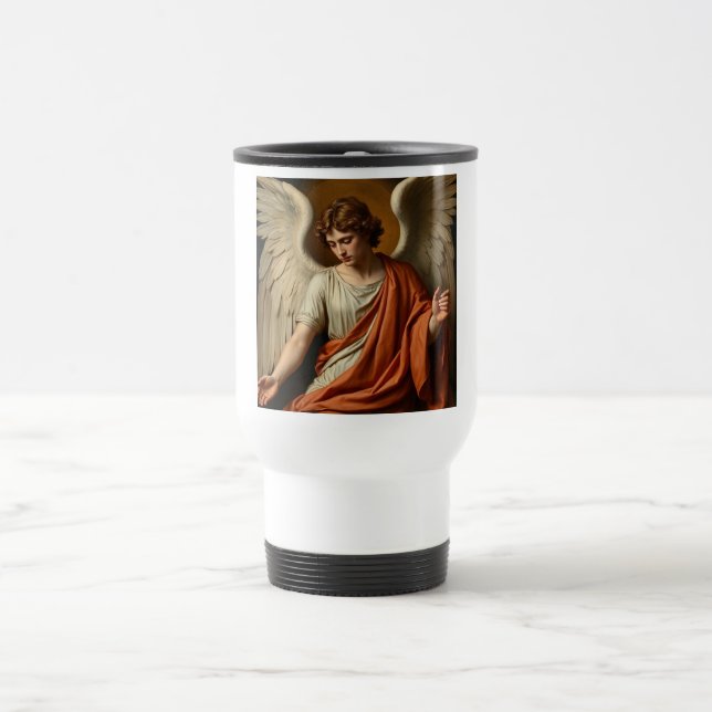 Caneca de Viagem Anjo do Renascimento Clássico (Centro)