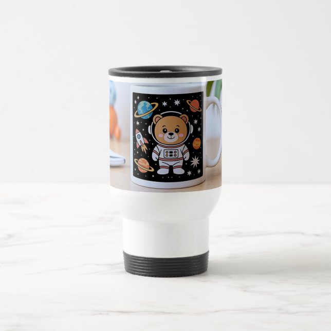 Caneca de Viagem Astronauta Teddy (Centro)