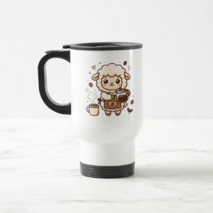 Caneca de Viagem Barista Ovelha Fofa