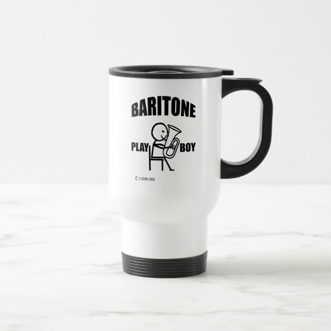 Caneca de viagem Baritone Play Boy (Direita)