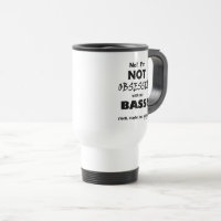 Caneca de viagem Bass Obcecada