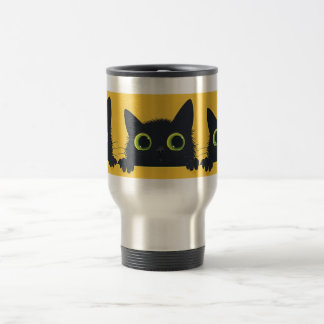 Caneca de Viagem Black Cat