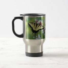 Caneca de viagem borboleta