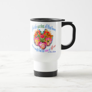 Caneca de viagem branca