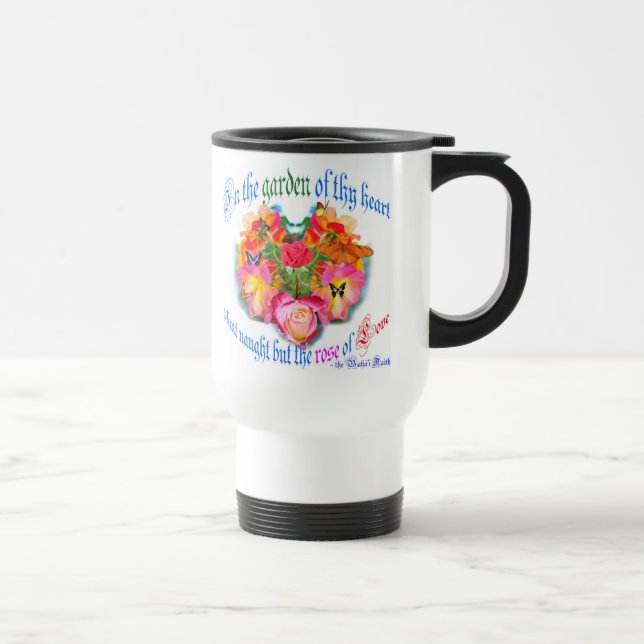 Caneca de viagem branca (Direita)