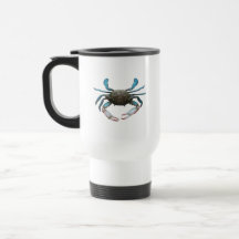Caneca de Viagem Caranguejo Azul