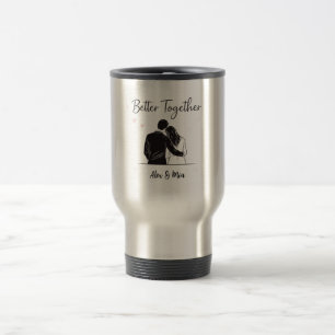 Caneca de Viagem Casal Personalizado – Melhor Junt