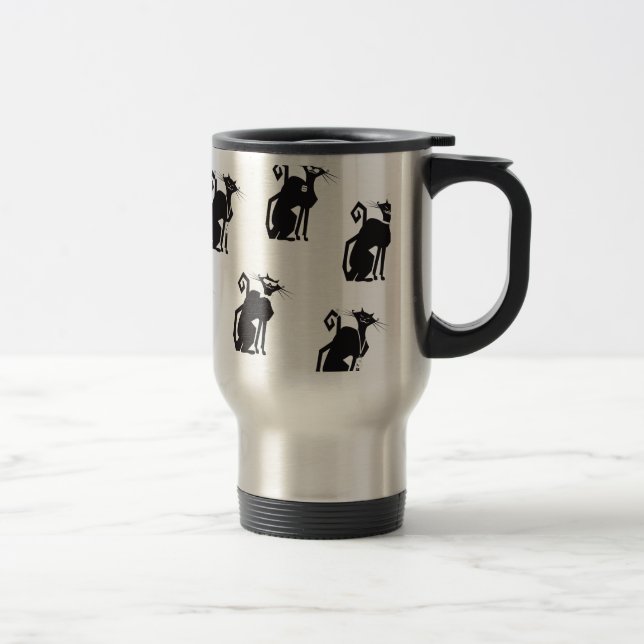 Caneca de viagem - Cat Profissional (Direita)
