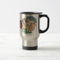 Caneca de viagem celta dos símbolos