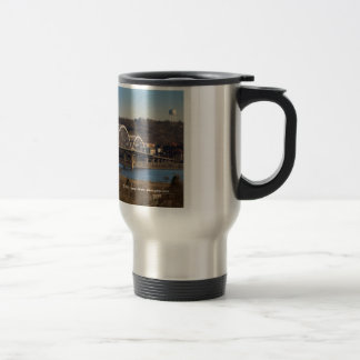 Caneca de viagem centenária da ponte