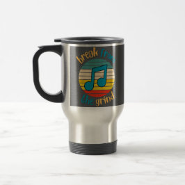 Caneca de Viagem Colcheia de Música