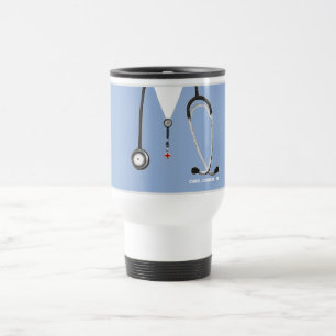 Caneca de viagem colecionável de enfermeira person