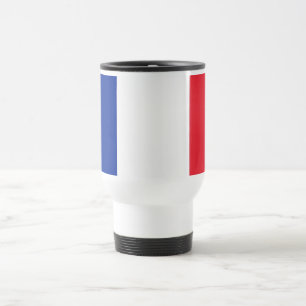 Caneca de viagem com a bandeira de France