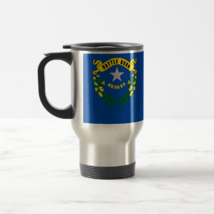 Caneca de viagem com a bandeira do estado de