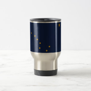 Caneca de viagem com a bandeira do estado de