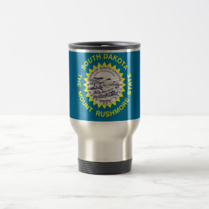 Caneca de viagem com a bandeira do estado de South