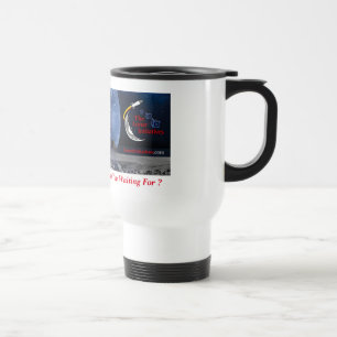 Caneca de viagem com astronauta de TLI