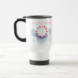 CANECA DE VIAGEM COM BALA DE HORTELÃ + Texto
