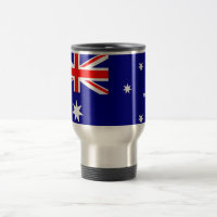 Caneca de viagem com Bandeira da Austrália