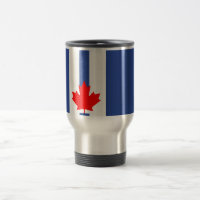 Caneca de Viagem com Bandeira de Toronto, Canadá