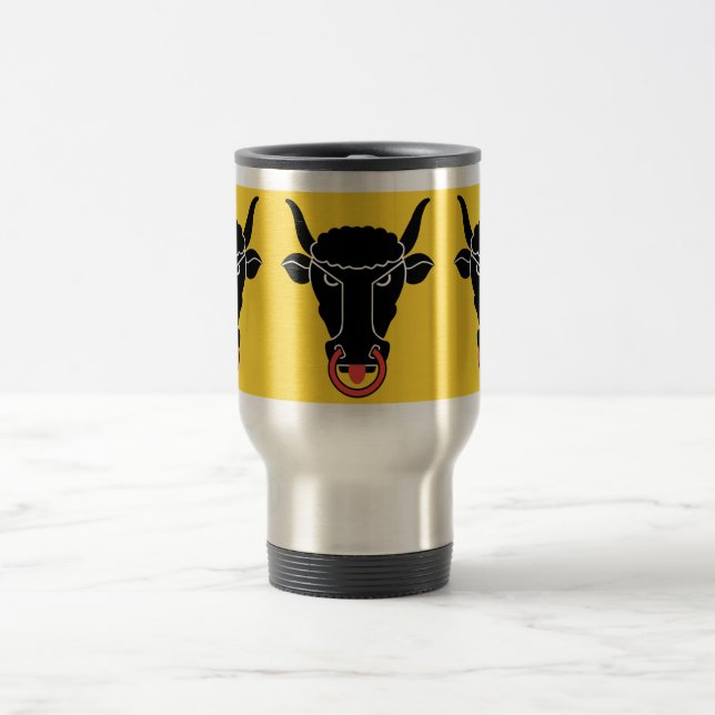 Caneca de Viagem com Bandeira do Cantão de Uri, Su (Centro)