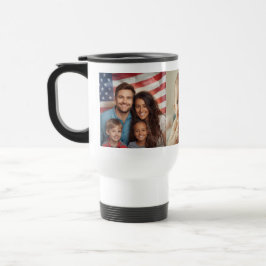 Caneca de Viagem com Colagem de Fotos Personalizad