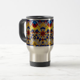 Caneca de viagem com Design de cor romena