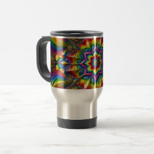 Caneca de viagem com Design de cores LGBTQ