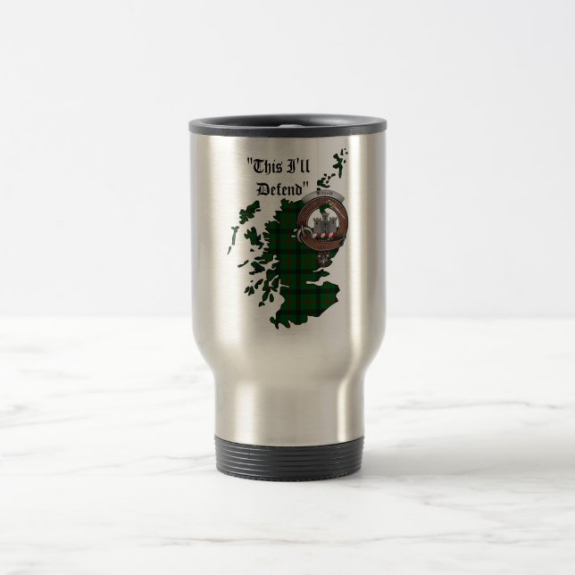 Caneca de Viagem com Emblema do Clã Kincaid (Centro)