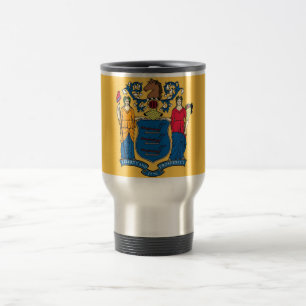 Caneca de viagem com Flag of New Jersey State - EU