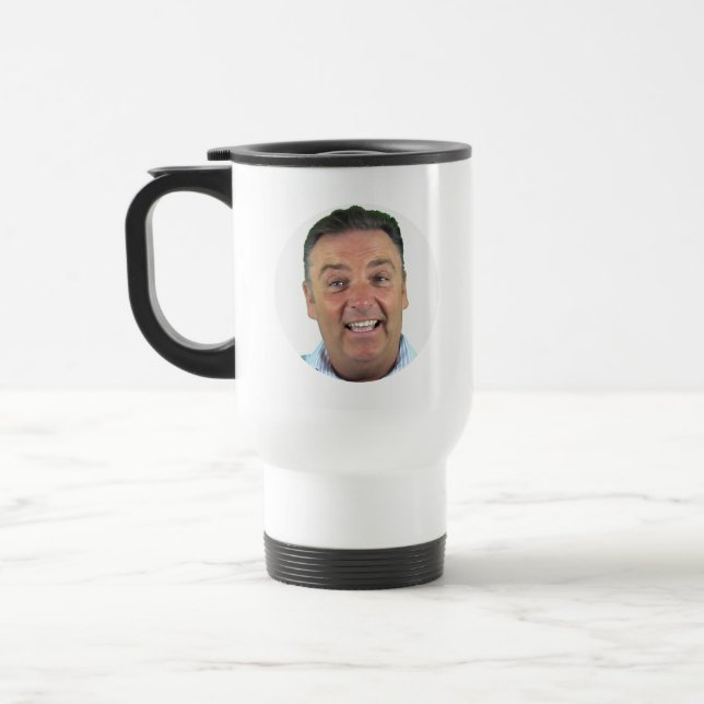 Caneca de Viagem com Foto - Imagem em Moldura Redo (Esquerda)