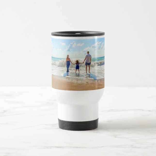 Caneca de Viagem com Foto Personalizada Presente (Centro)