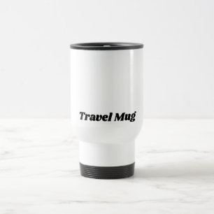 Caneca de Viagem com Texto Personalizado em Acabam